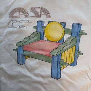 Casa Blanca ASA School of Design Graphic Tee firs like a XL